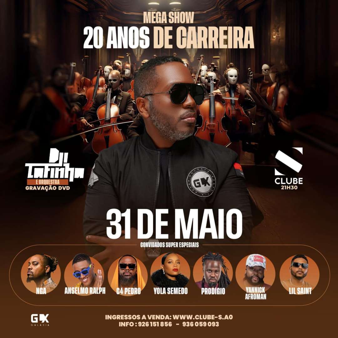 Mega Show 20 anos Carreira Dji Tafinha